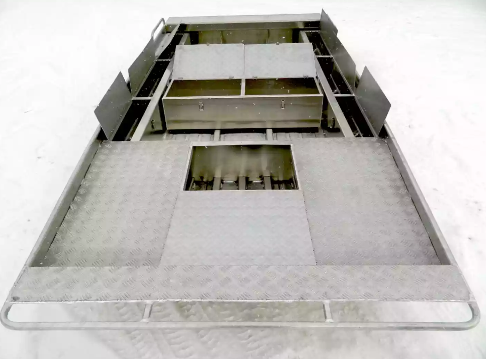 Алюминиевая лодка Wyatboat-390 Jonboat в Альметьевске