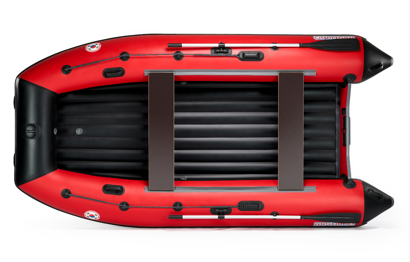 КОМПЛЕКТ ЛОДКА MISHIMO RAPID 380 + ЛОДОЧНЫЙ МОТОР MARLIN MP 9.9 (20) AMHS PROLINE FORCE в Альметьевске