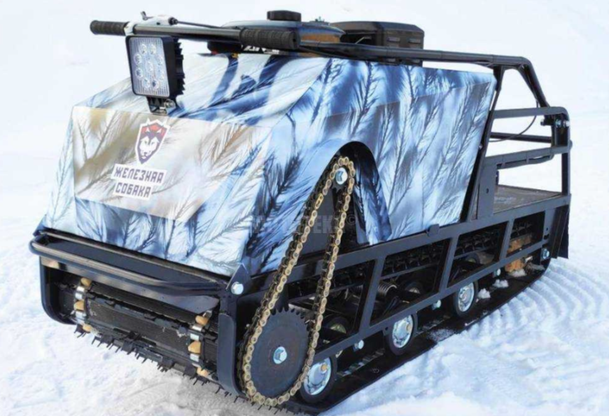 Мотобуксировщик Irondog (Железная собака) M500 20  Камуфляж Охотник в Альметьевске