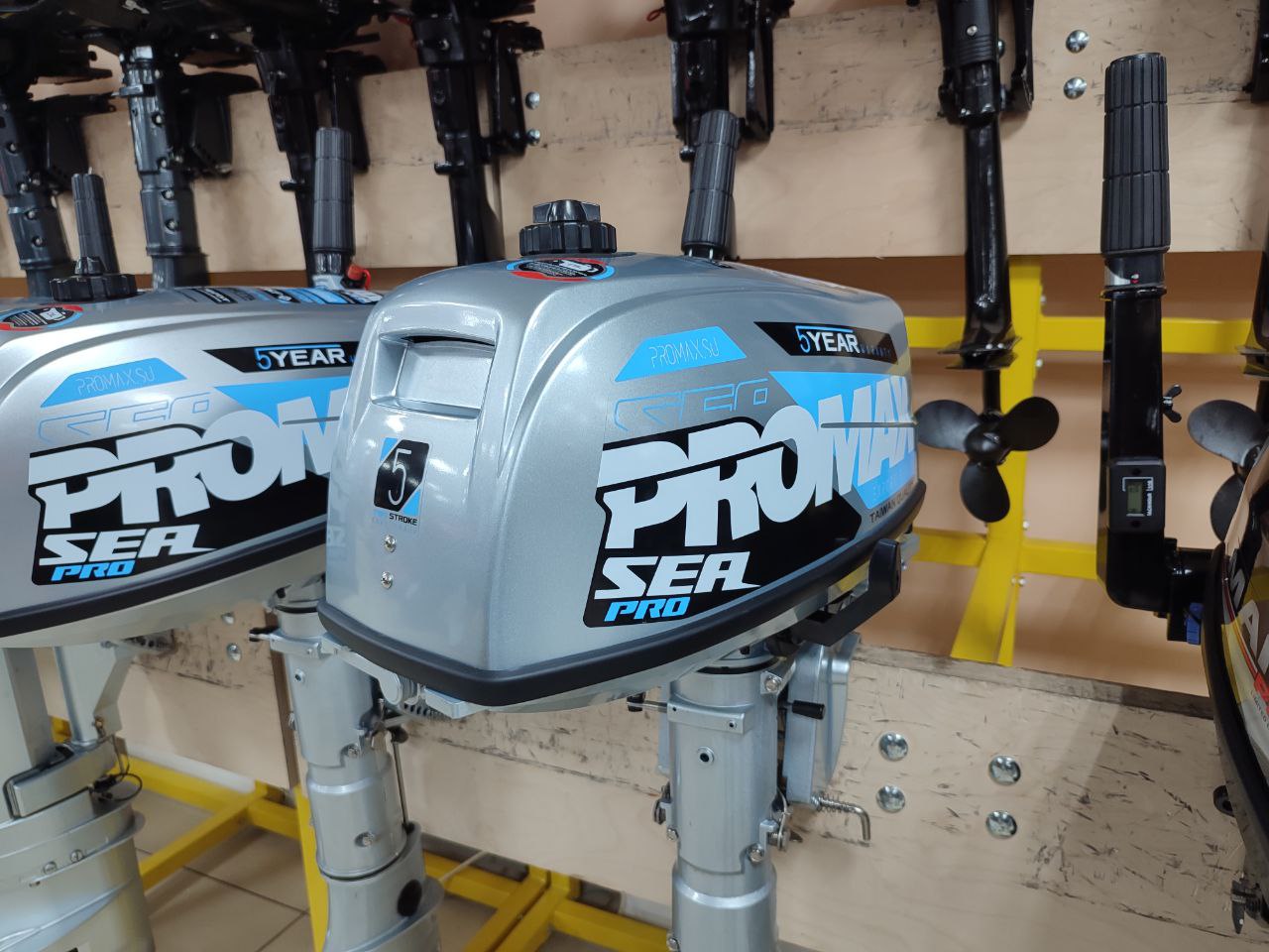 Лодочный мотор PROMAX SP5FHS (внешний бак 12 л) в Альметьевске