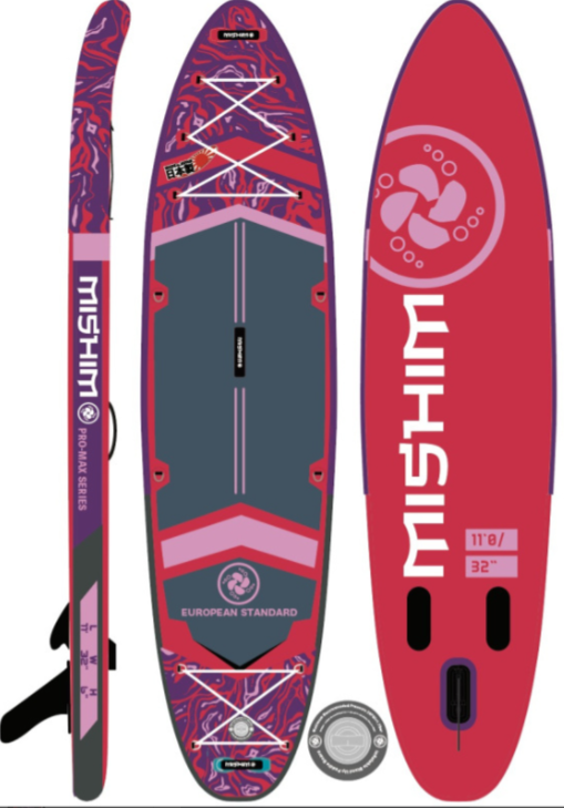 SUP (САП) Доска MISHIMO PRO-MAX Viva Magenta 10.6’ (320см) в Альметьевске