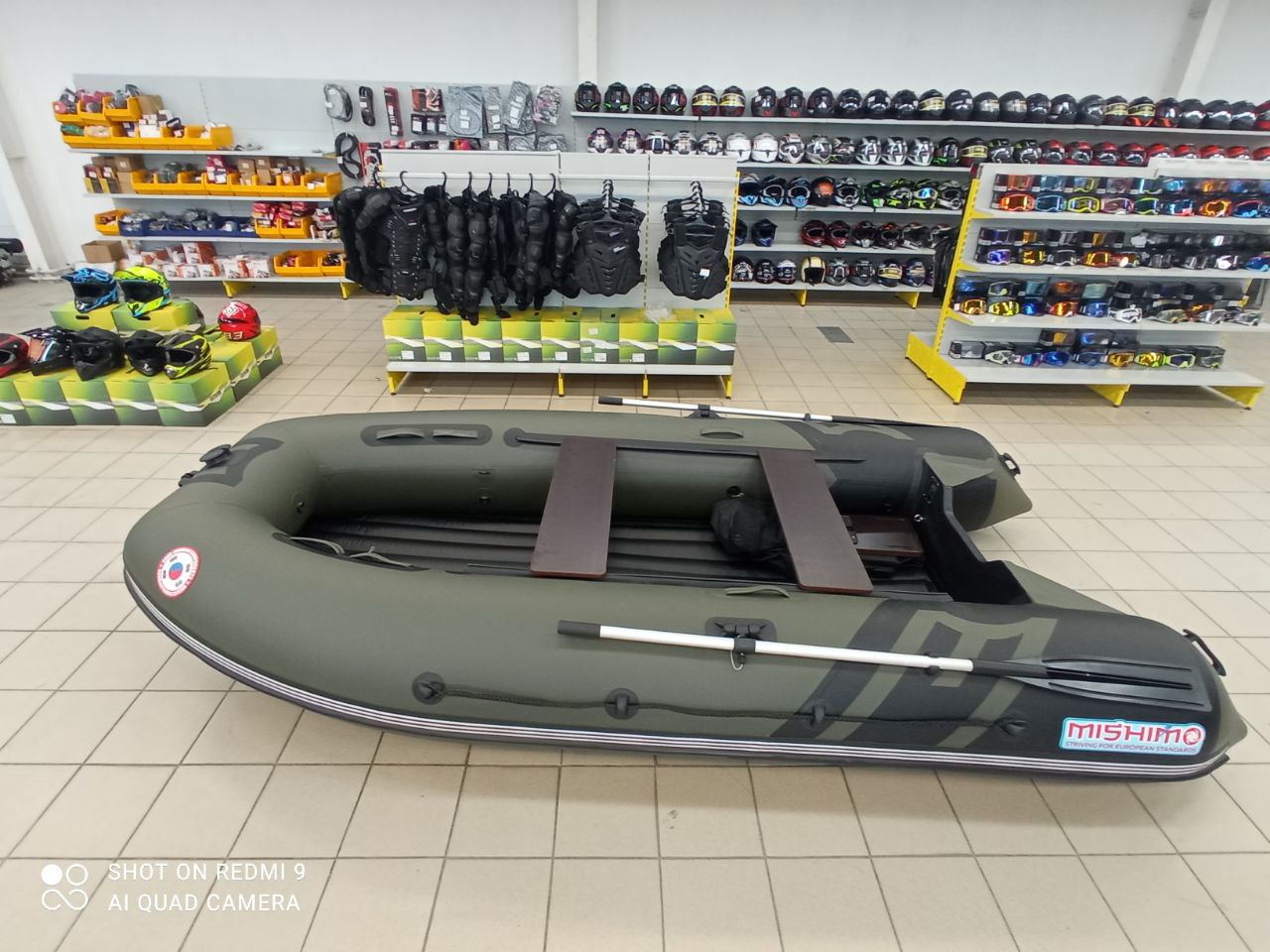 Лодка MISHIMO RIVER JET 400 под водомет в Альметьевске