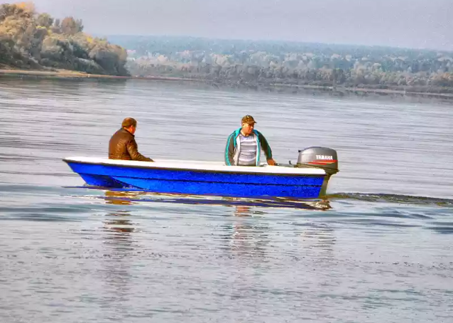 Стеклопластиковая лодка Wyatboat 430 тримаран в Альметьевске