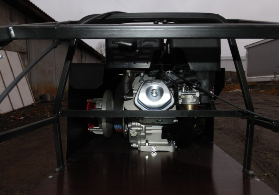 Мотобуксировщик AhtaR Зима 9 л/с с вариатором в Альметьевске