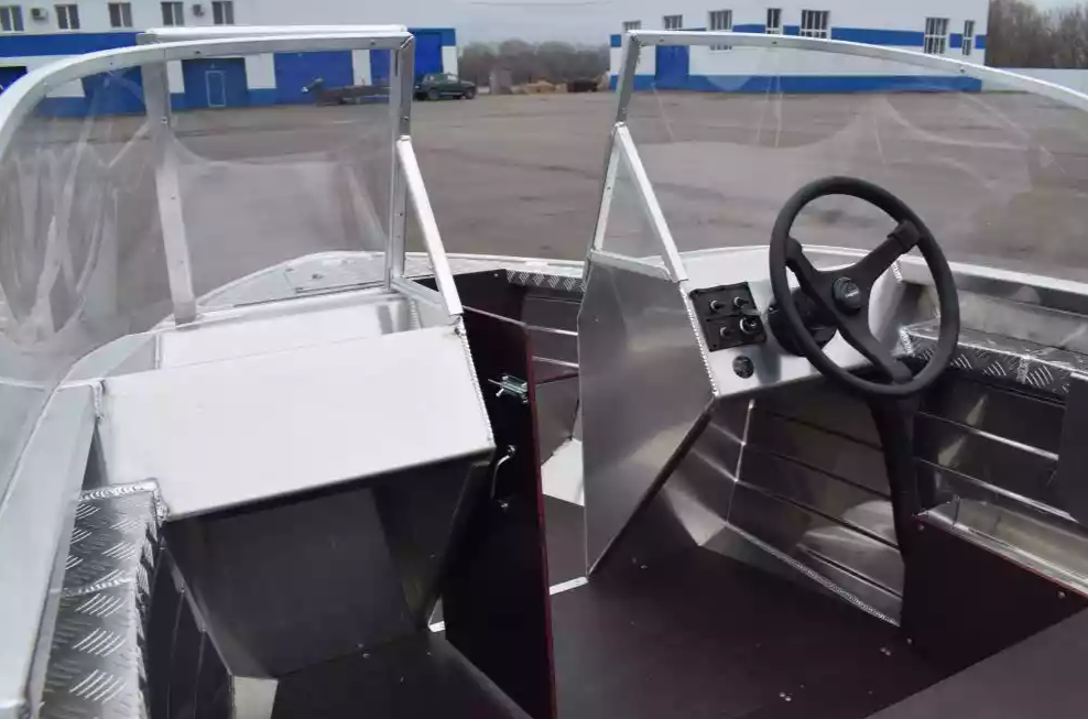 Алюминиевая лодка Wyatboat-390 DCM Увеличенный борт в Альметьевске