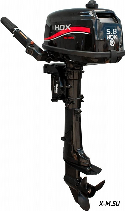 Лодочный мотор 2-х тактный HDX R series T 5,8 BMS в Альметьевске