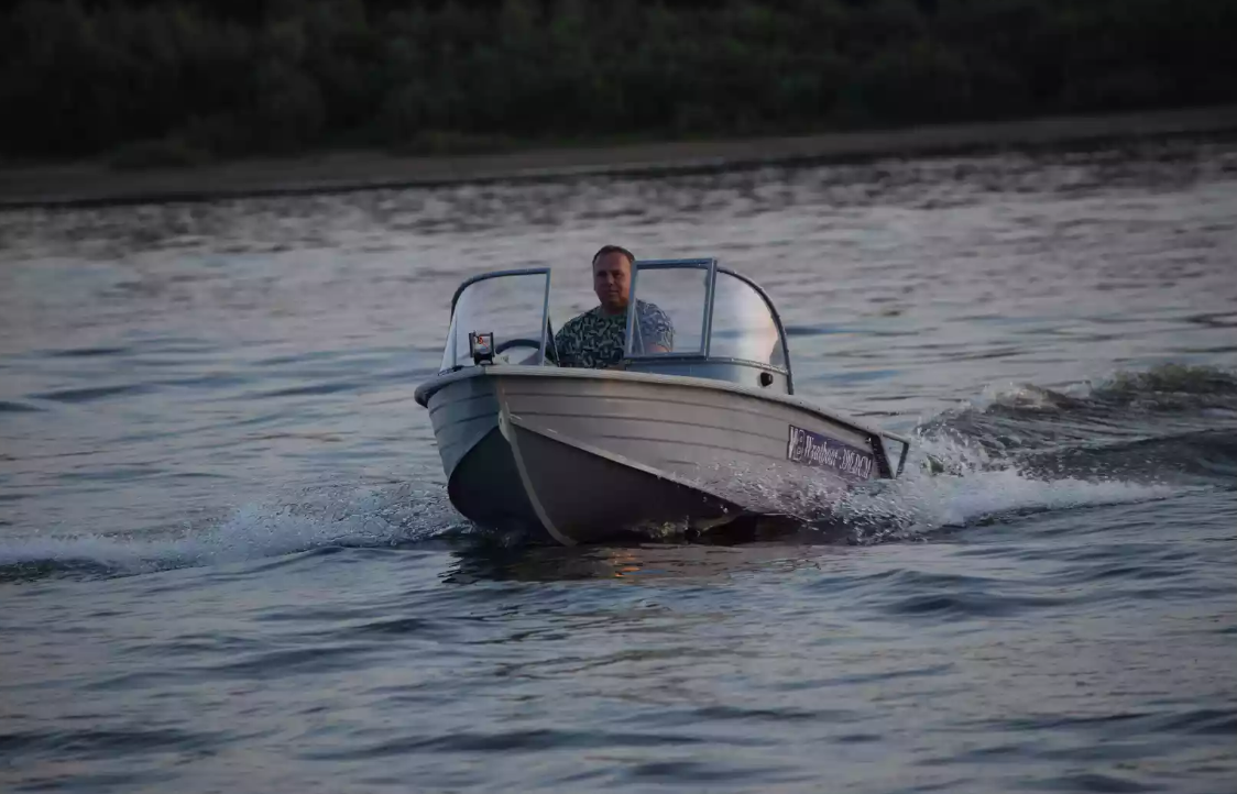 Алюминиевая лодка Wyatboat-390 DCM в Альметьевске