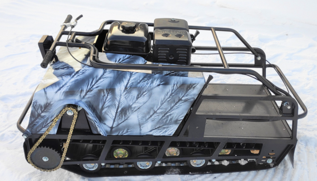 Мотобуксировщик Irondog (Железная собака) M500 20  Камуфляж Охотник в Альметьевске