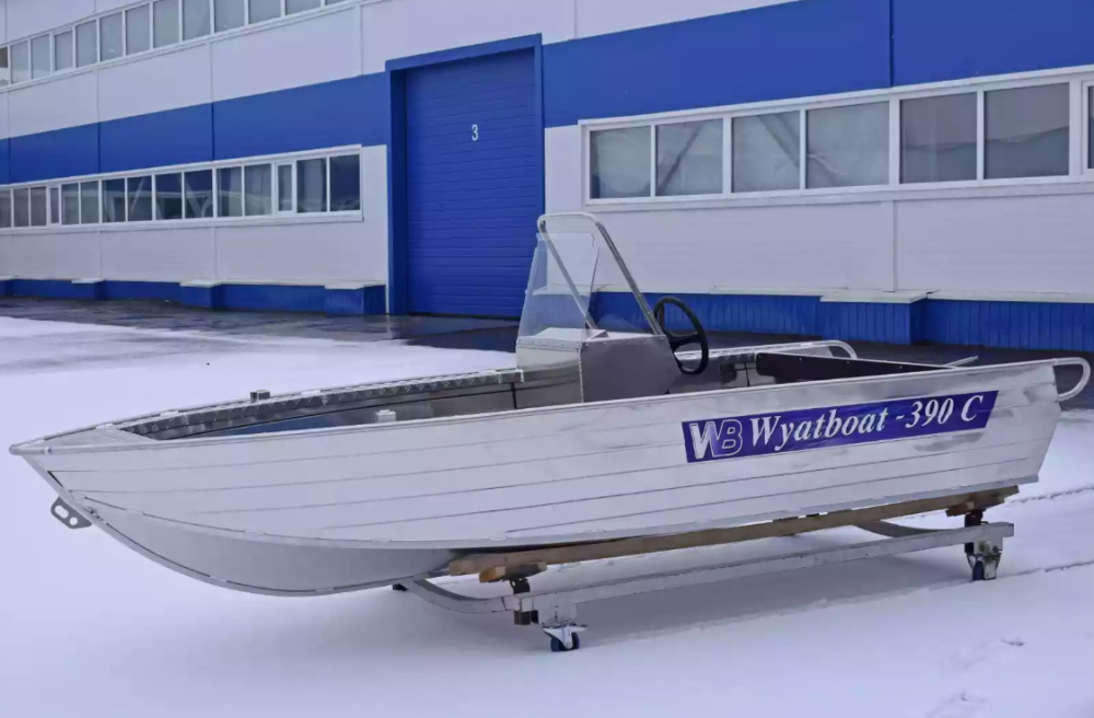 Алюминиевая лодка Wyatboat-390 C в Альметьевске