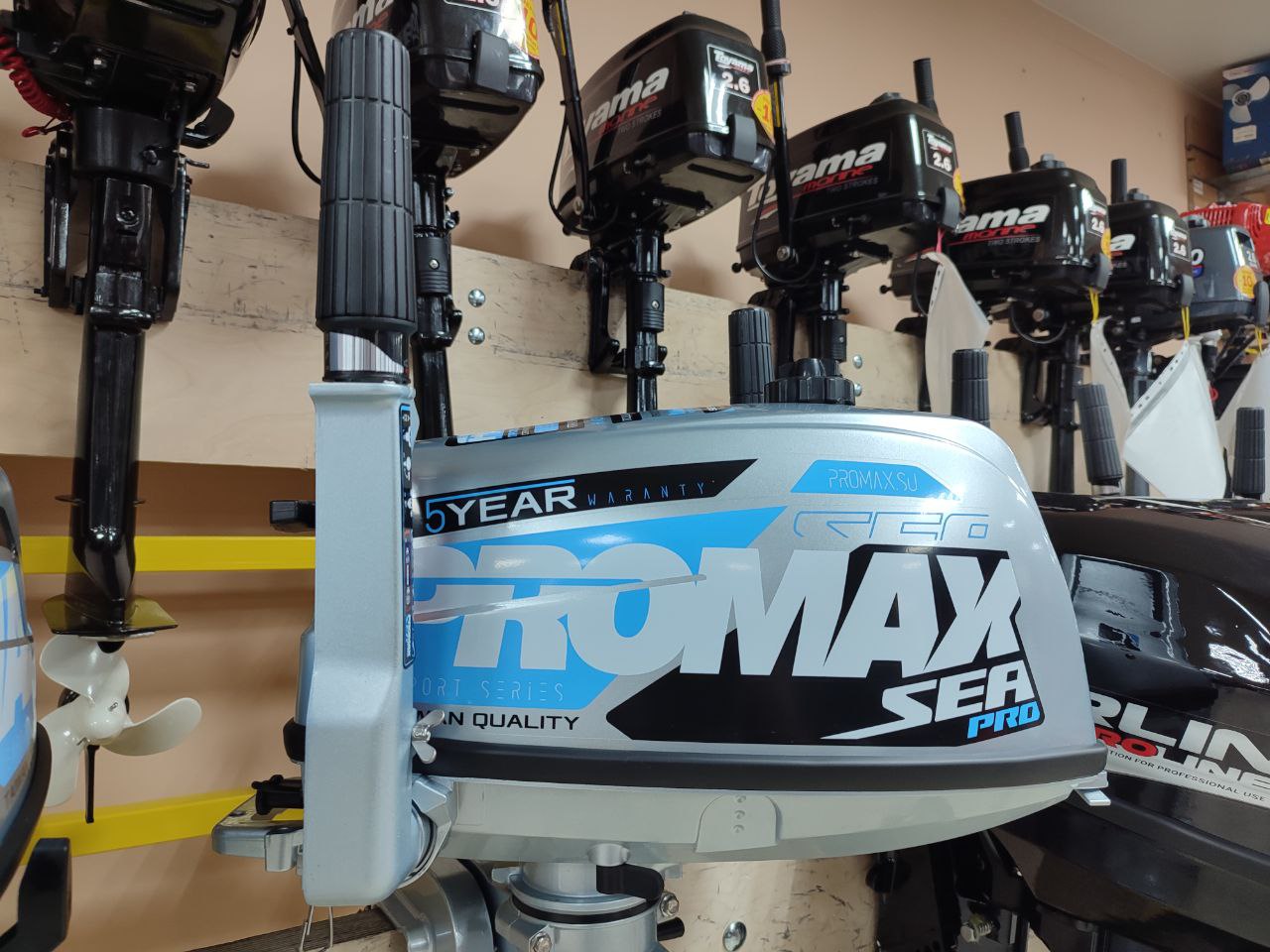 Лодочный мотор PROMAX SP5FHS (внешний бак 12 л) в Альметьевске