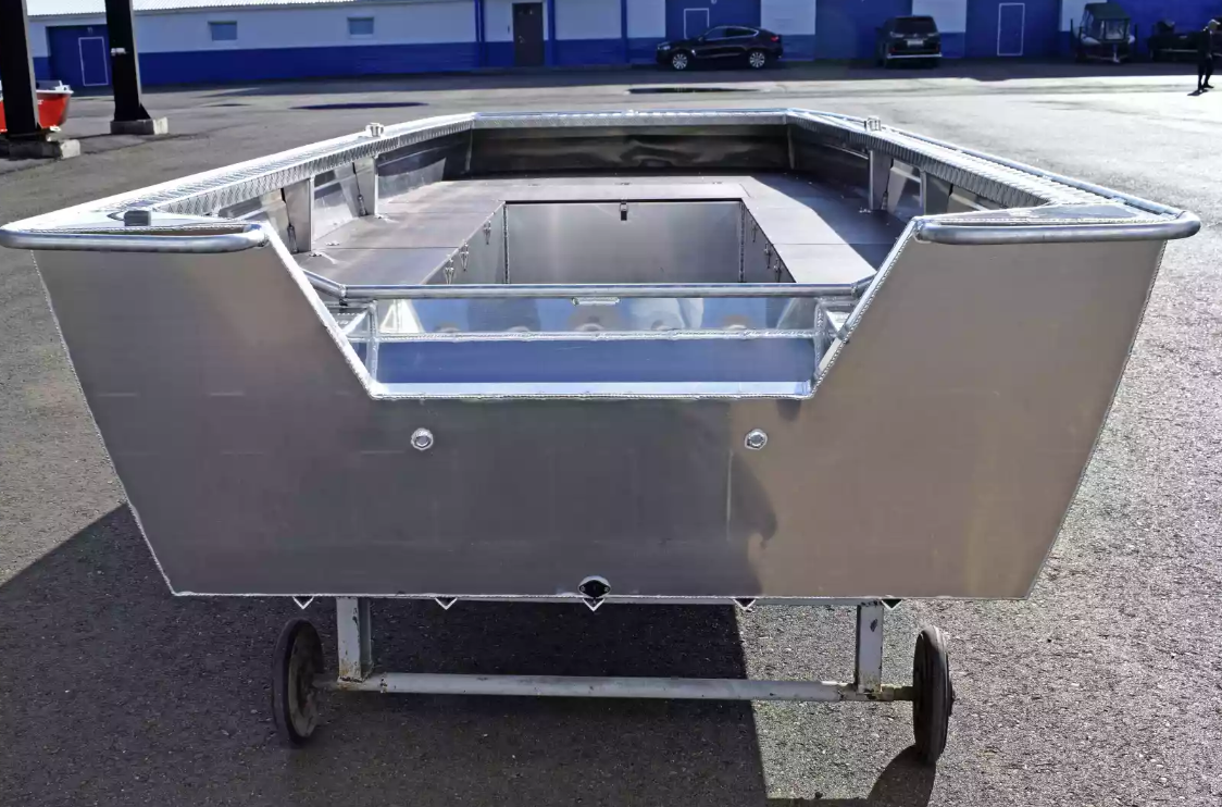 Алюминиевая лодка Wyatboat-490 Jonboat в Альметьевске