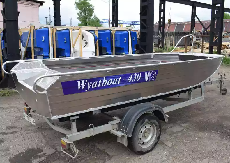 Алюминиевая лодка  Wyatboat-430 Master в Альметьевске