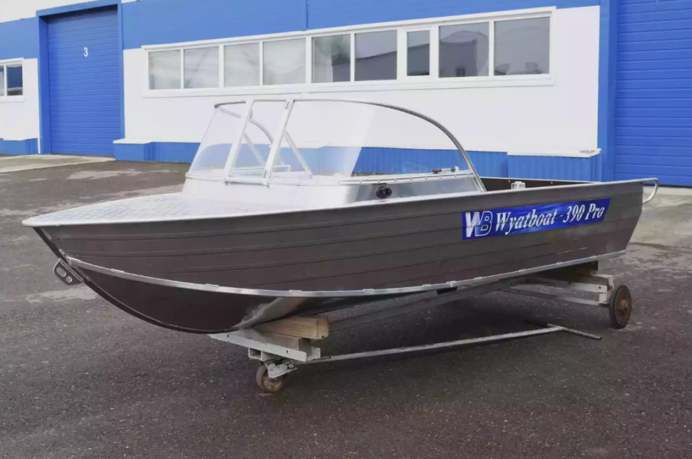Алюминиевая лодка Wyatboat-390 Pro в Альметьевске