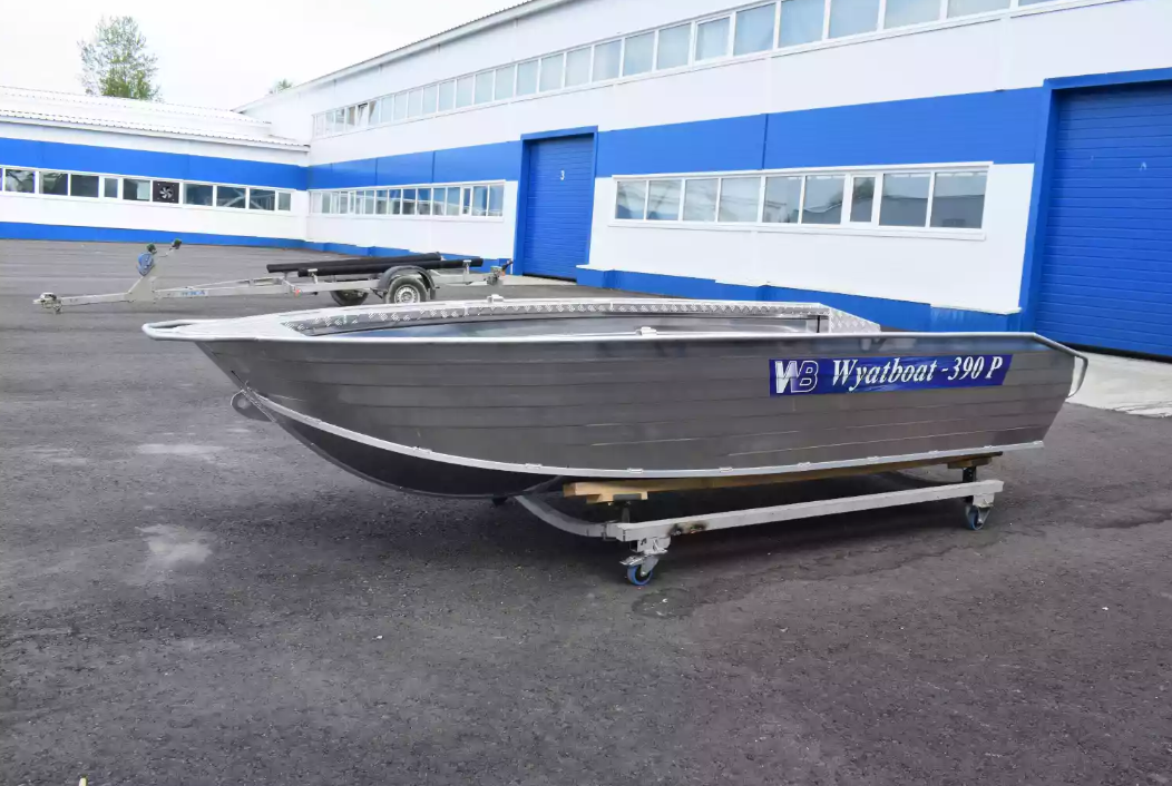 Алюминиевая лодка Wyatboat-390Р Увеличенный борт в Альметьевске