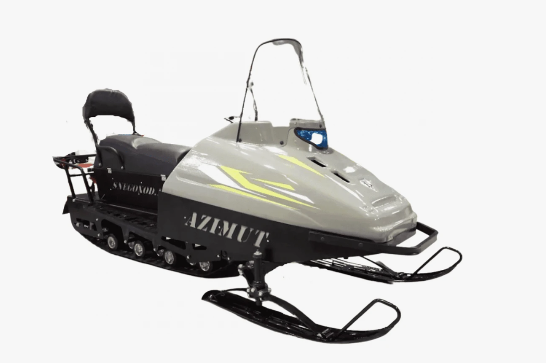 Миниснегоход Бурлак Азимут 24 л.с. , эл.запуск, реверс, тормоз гидравл, капот серый в Альметьевске