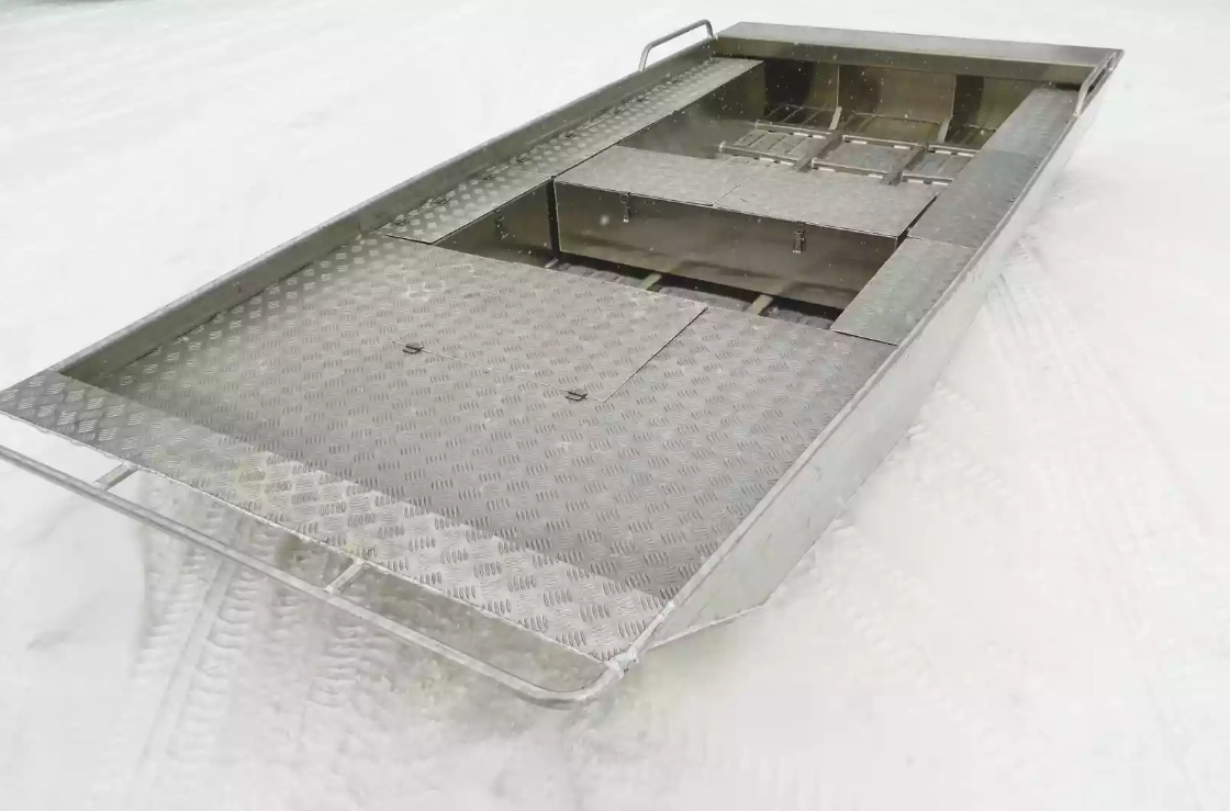 Алюминиевая лодка Wyatboat-390 Jonboat в Альметьевске