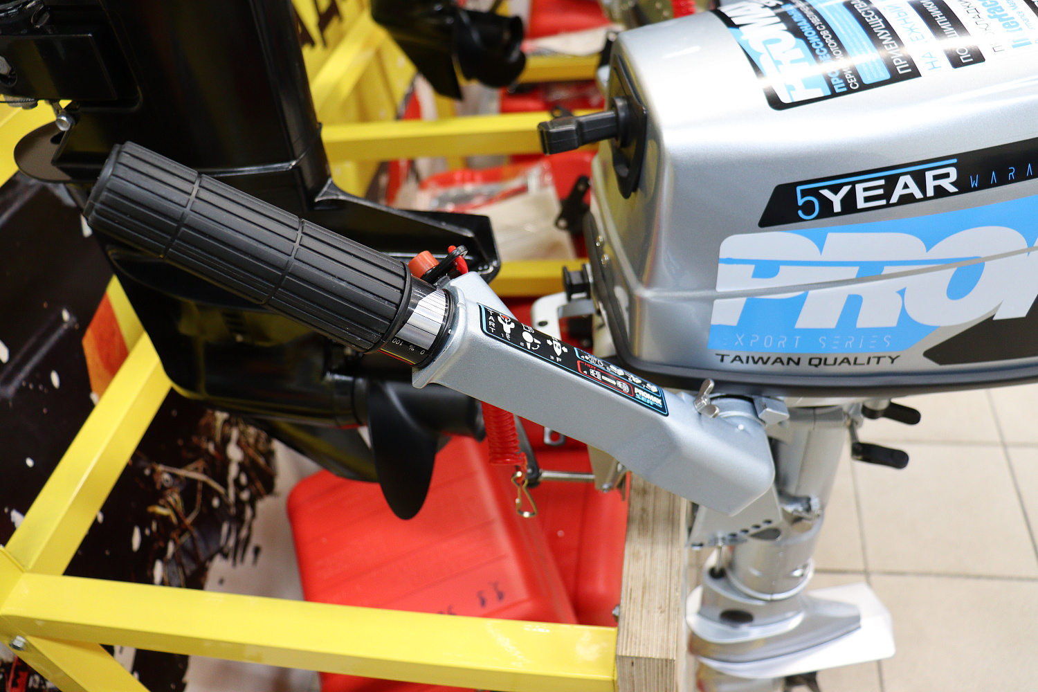 Лодочный мотор PROMAX SP5FHS (внешний бак 12 л) в Альметьевске