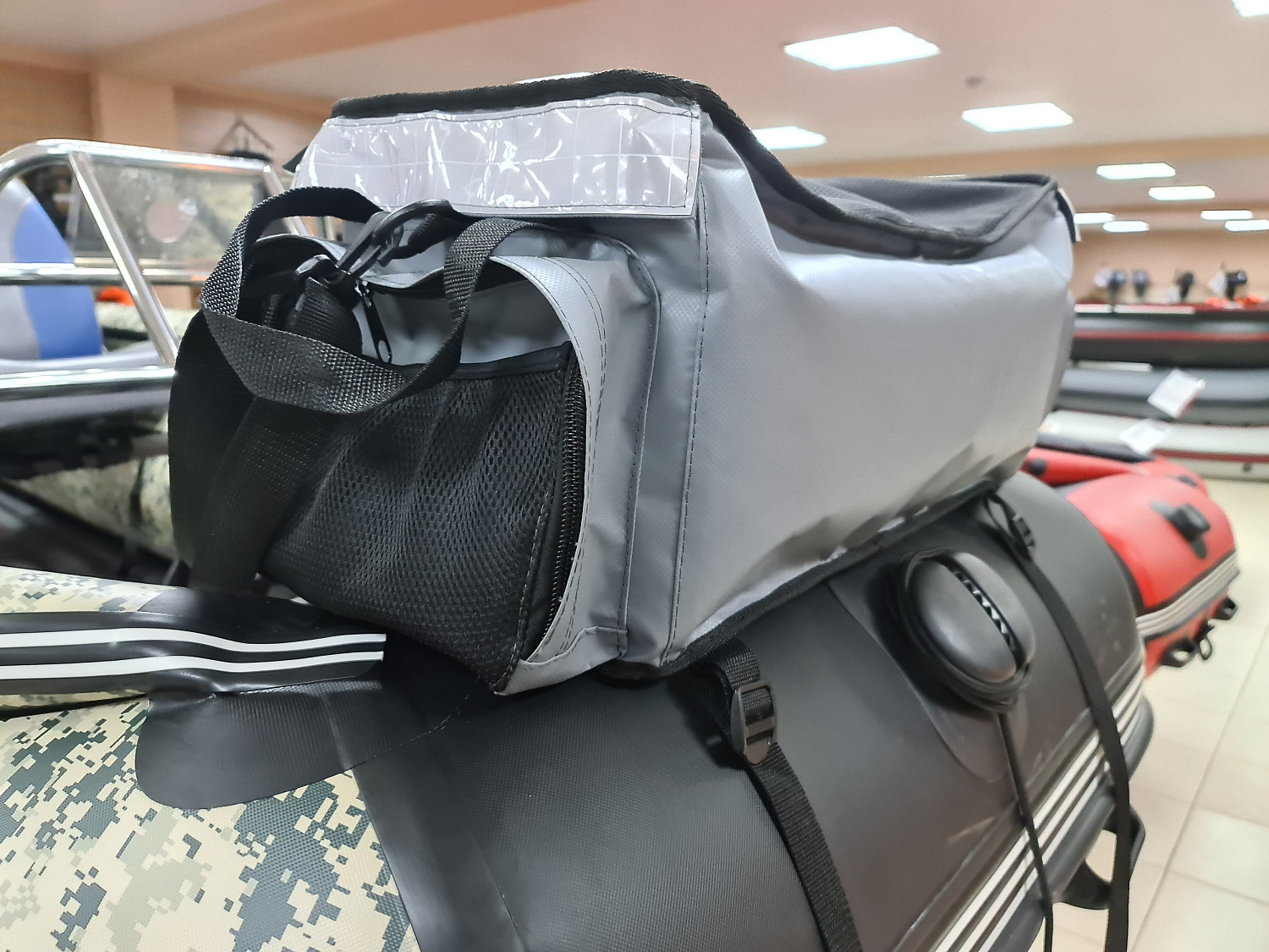 СУМКА ЛЮКС НА БАЛЛОН ДЛЯ ЛОДОК ПВХ 50Х25Х25 СМ в Альметьевске