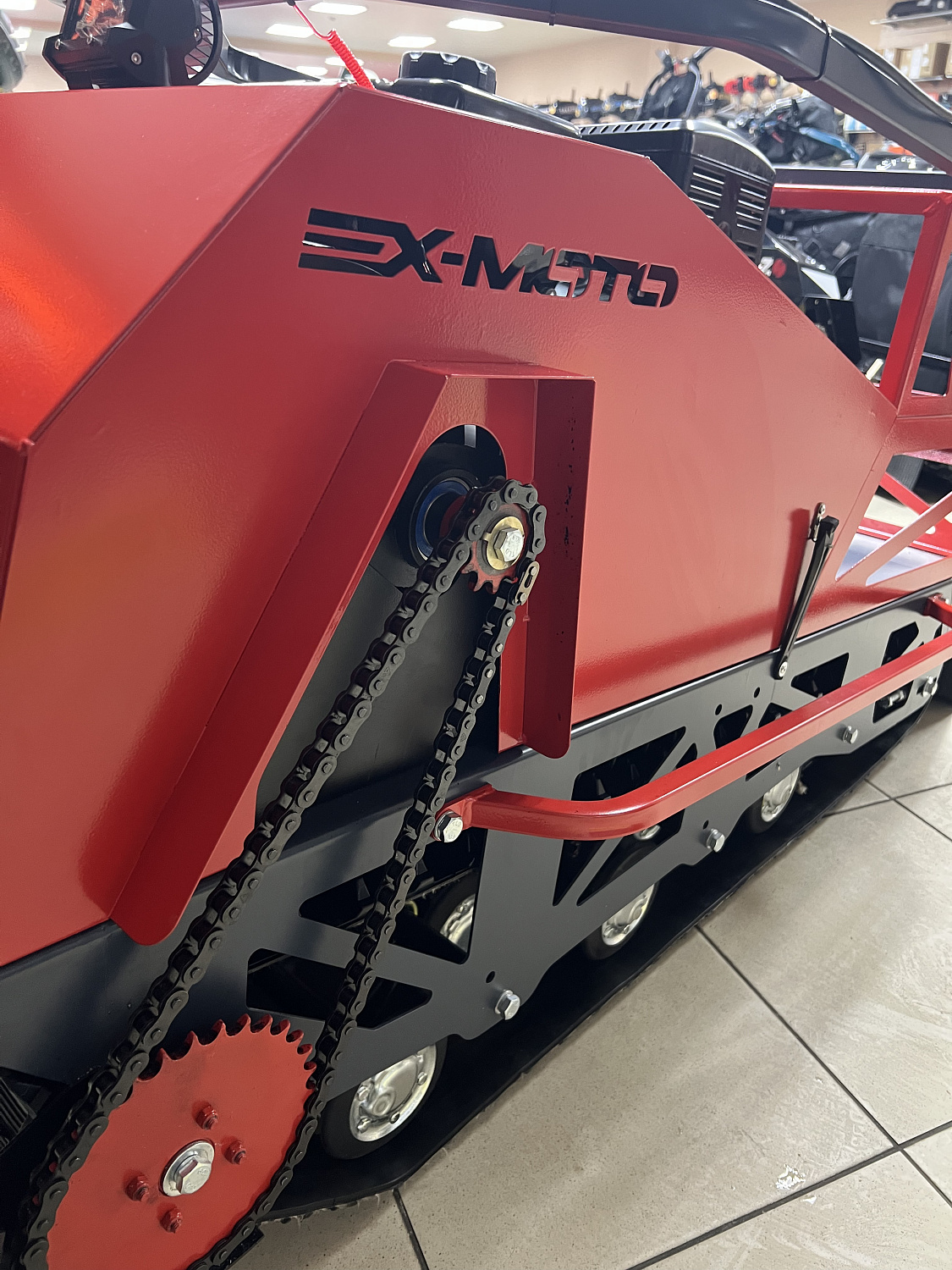 Мотобуксировщик EX-MOTO SNOWDOG S500 15л.с в Альметьевске