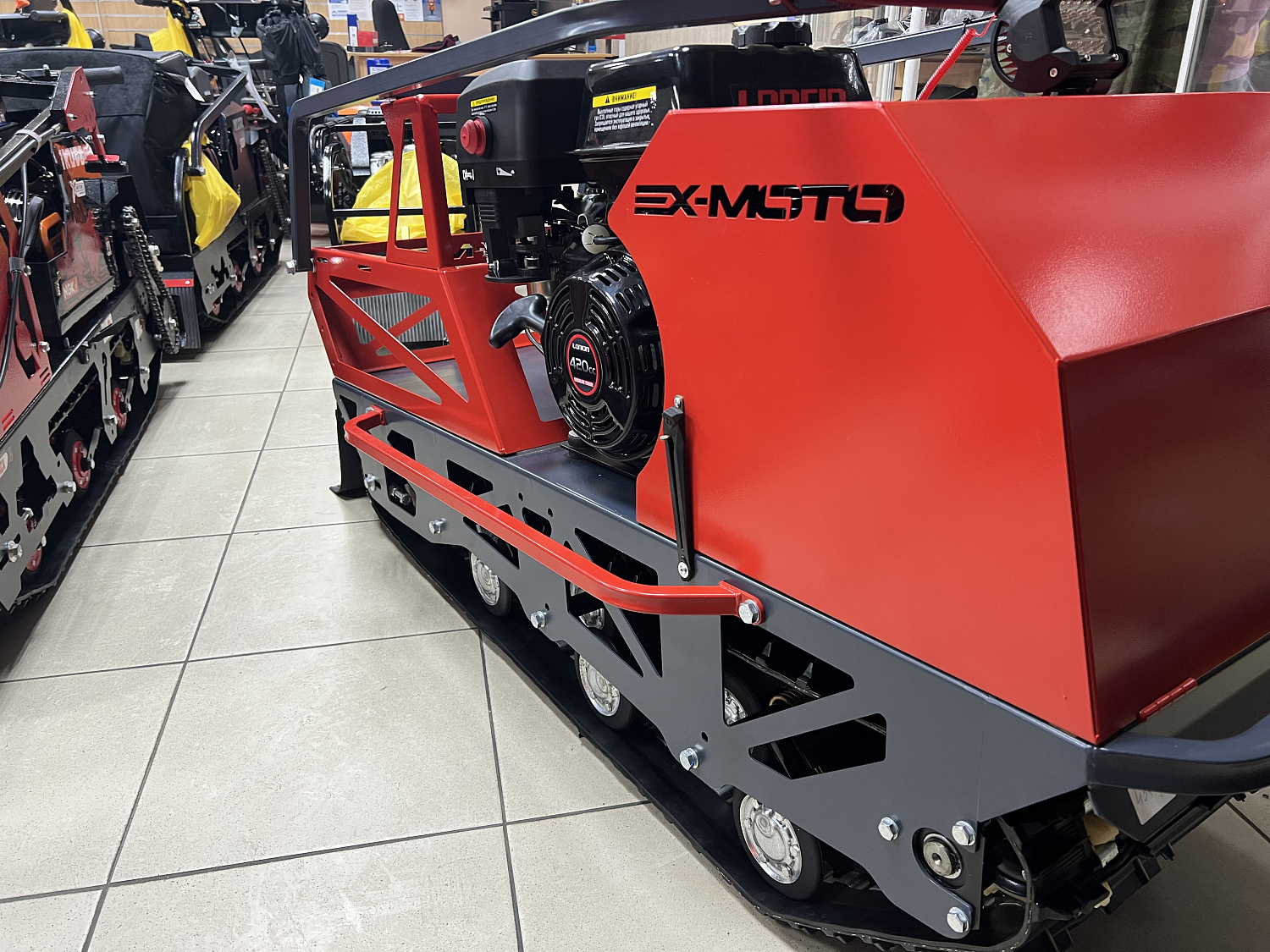 Мотобуксировщик EX-MOTO SNOWDOG S500 15л.с в Альметьевске