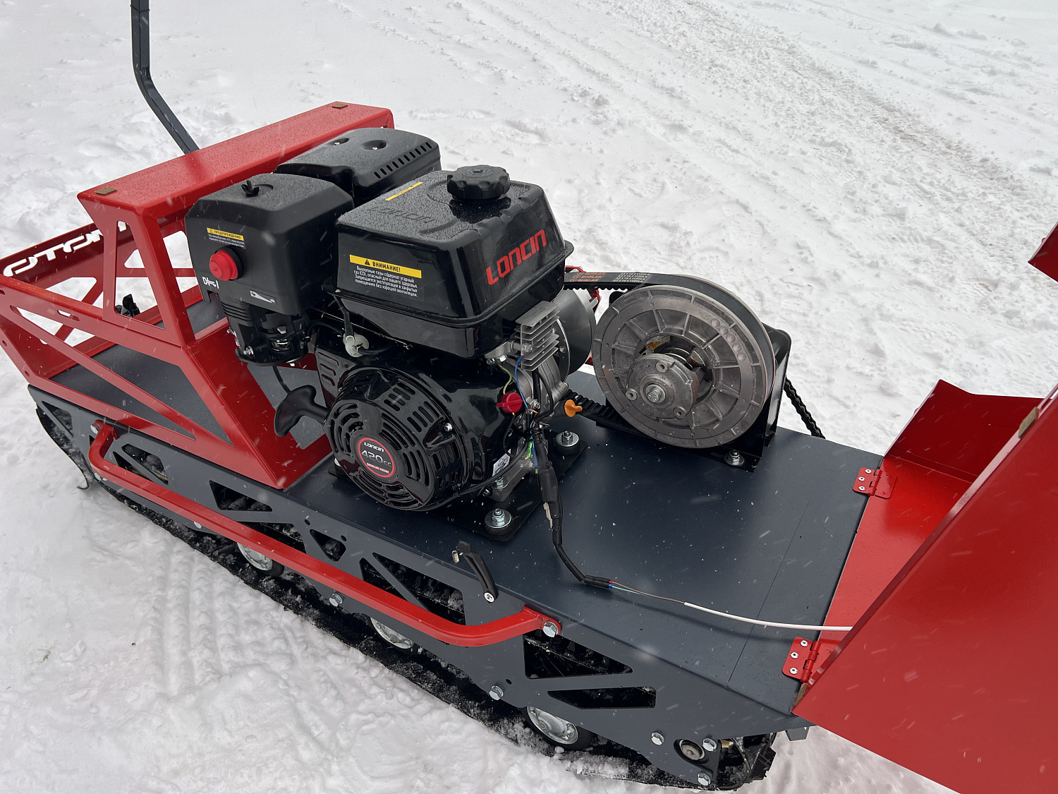 Мотобуксировщик EX-MOTO SNOWDOG S500 15л.с в Альметьевске