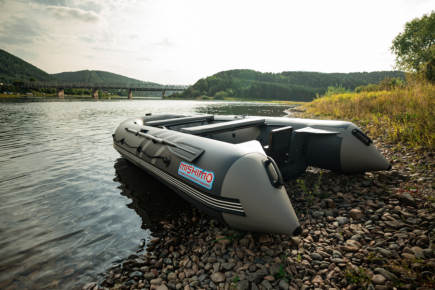 Лодка MISHIMO RIVER JET 390 под водомет в Альметьевске