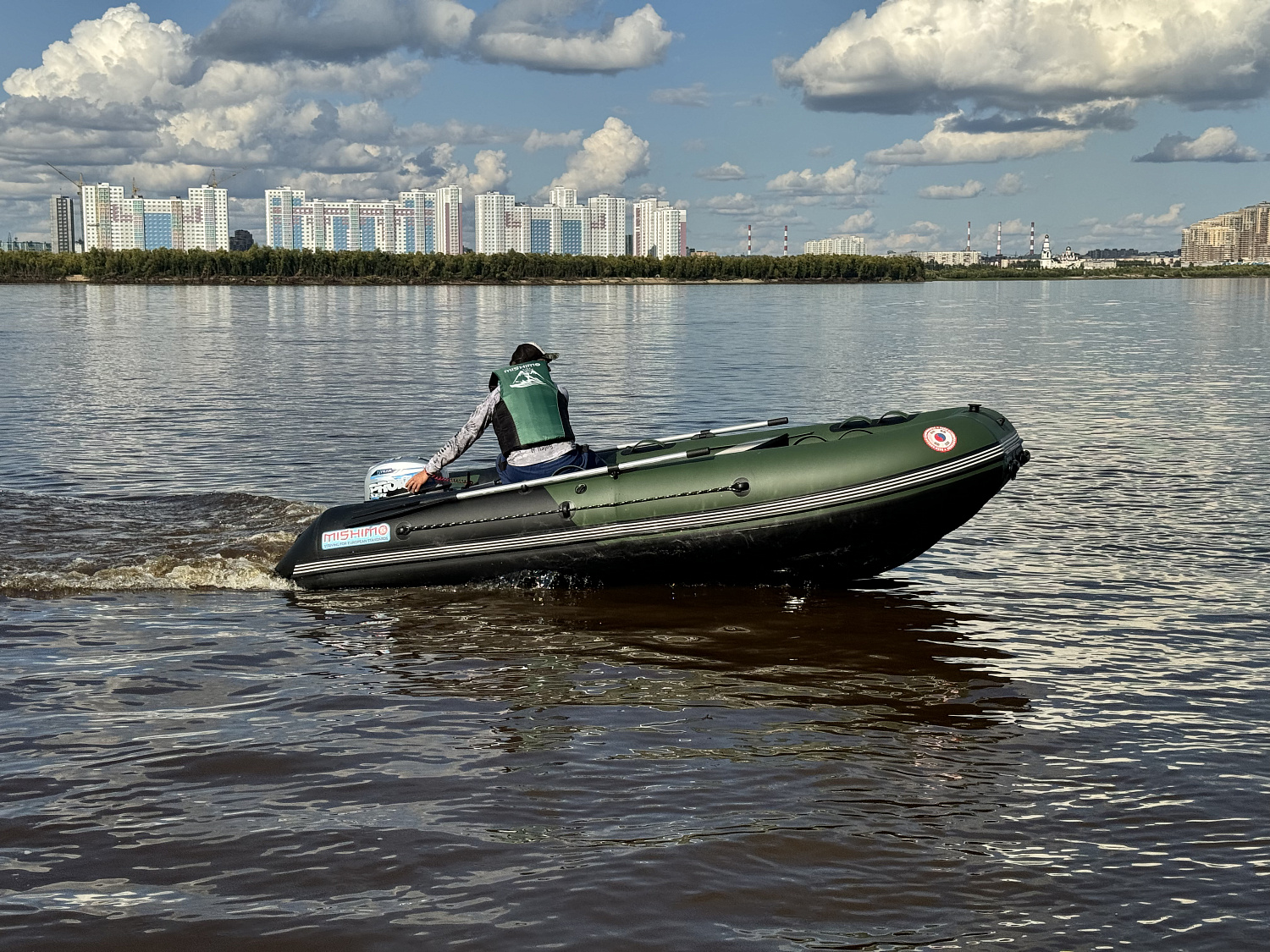 Лодка MISHIMO BIG FLOOR 400 в Альметьевске