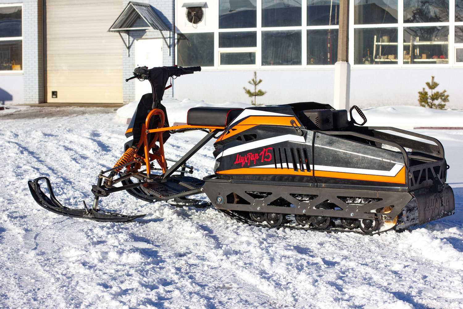 Мотобуксировщик IRBIS Мухтар 15 с лыжным модулем в комплекте в Альметьевске