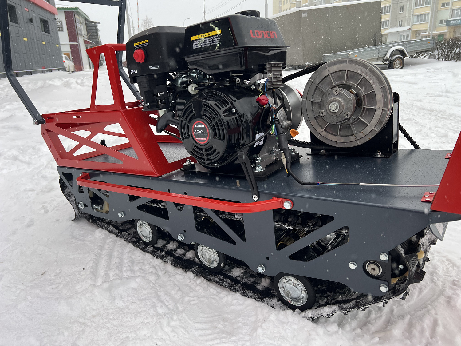 Мотобуксировщик EX-MOTO SNOWDOG S500 15л.с в Альметьевске