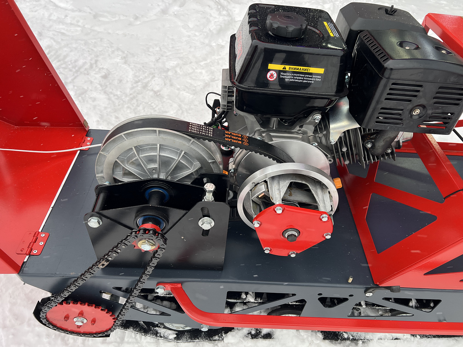 Мотобуксировщик EX-MOTO SNOWDOG S500 15л.с в Альметьевске