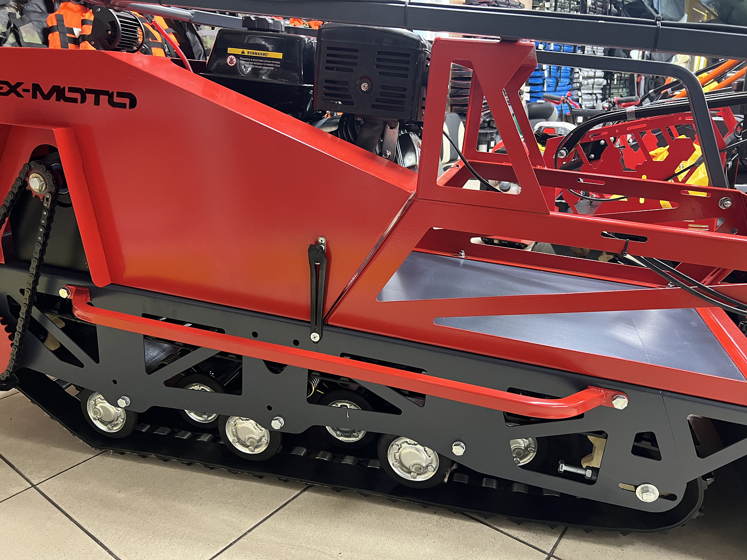 Мотобуксировщик EX-MOTO SNOWDOG S500 15л.с в Альметьевске