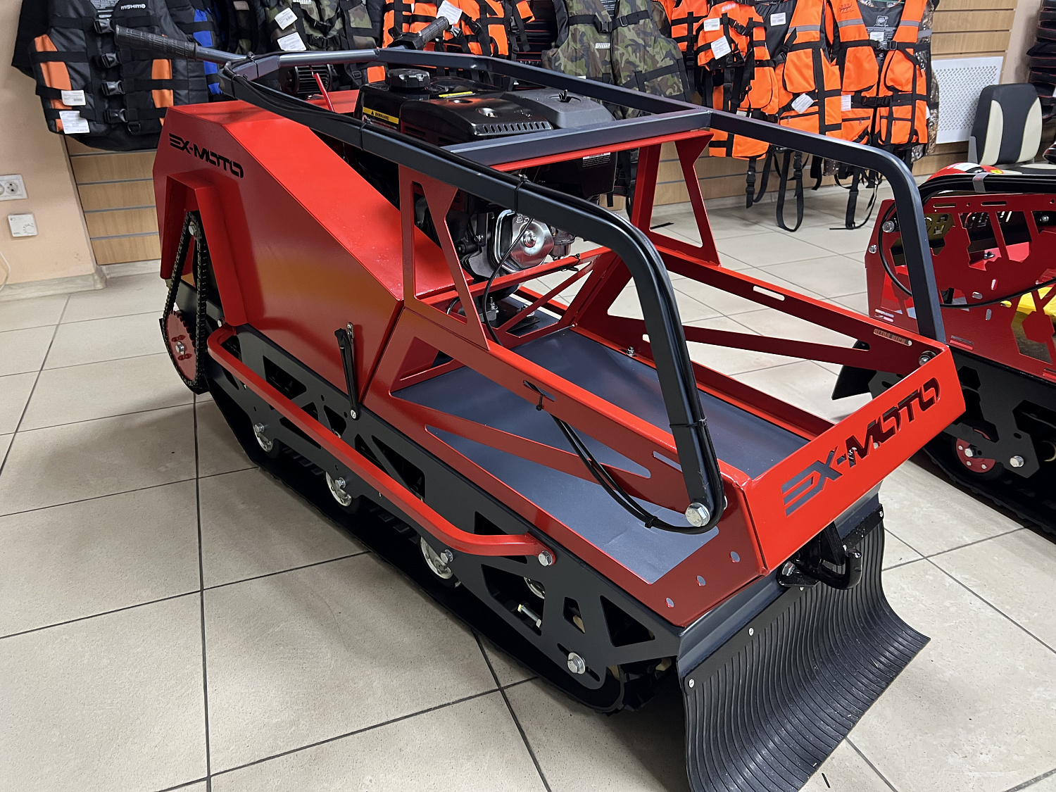 Мотобуксировщик EX-MOTO SNOWDOG S500 15л.с в Альметьевске