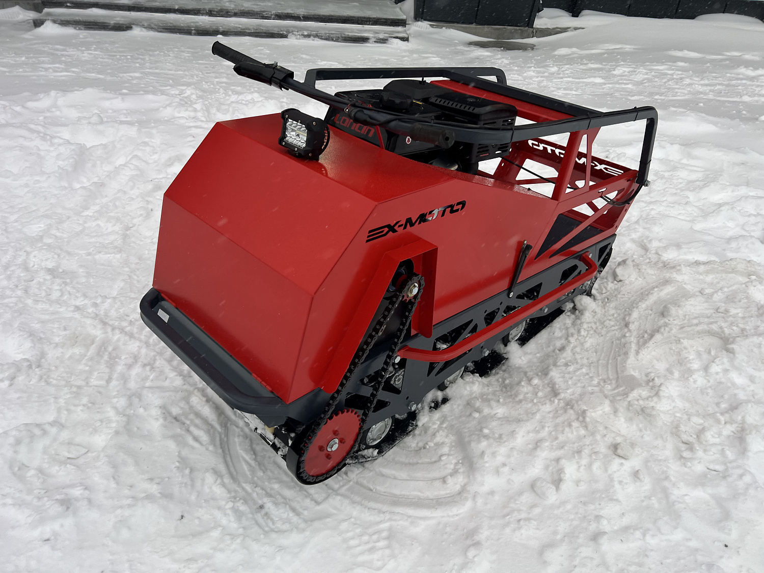 Мотобуксировщик EX-MOTO SNOWDOG S500 15л.с в Альметьевске