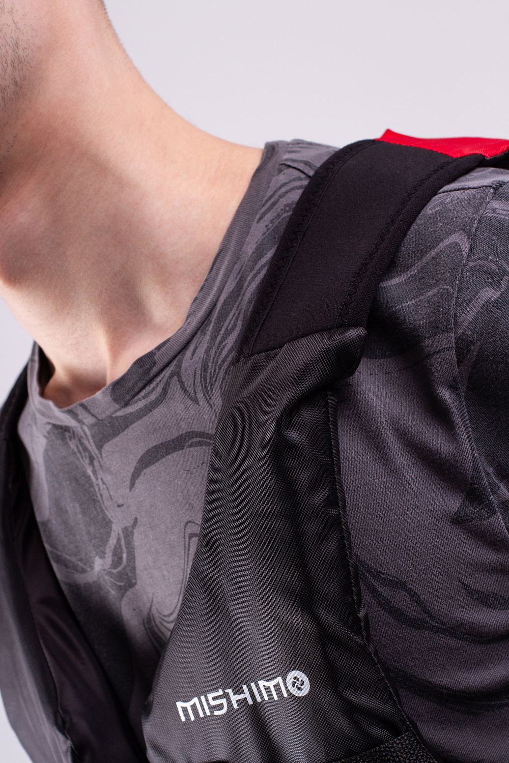 Жилет спасательный MISHIMO PRO Премиум качества Черно-красный в Альметьевске